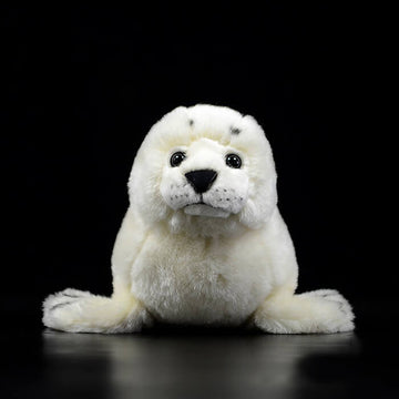Realistic Harp Seal Stuffed Animal Plush Toy